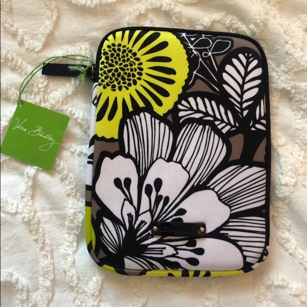 Vera Bradley Tablet Sleeve in Citron